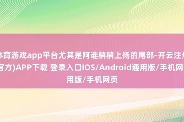 体育游戏app平台尤其是阿谁稍稍上扬的尾部-开云注册(官方)APP下载 登录入口IOS/Android通用版/手机网页