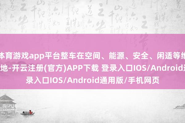 体育游戏app平台整车在空间、能源、安全、闲适等维度大有用“5”之地-开云注册(官方)APP下载 登录入口IOS/Android通用版/手机网页